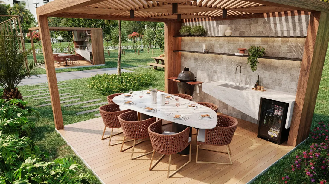 Espaço grill